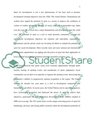 International Development: The Strengths and Weaknesses of Using New Remedies to Improve Social Development
