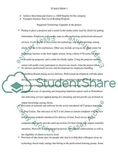 Report of IT tech for food4all