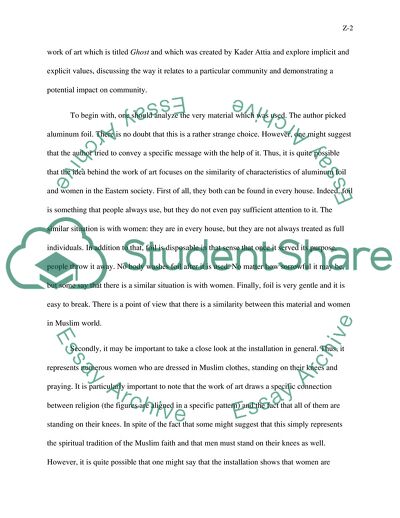 Ghost by Kader Attia