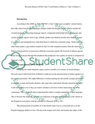 How the English Language Changes within the Punjabi Society