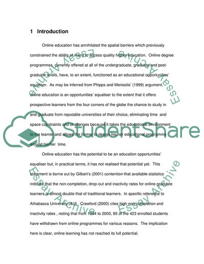 International E-Learners in the System of Online Education