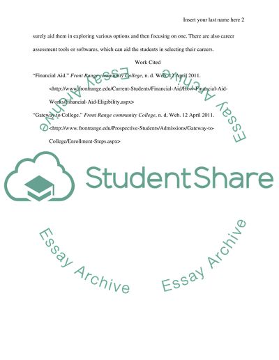 Front Range Community College Organization