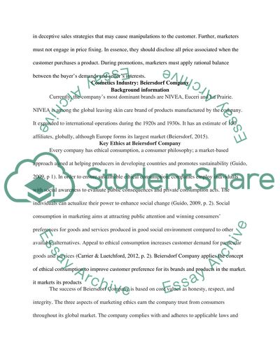 The Basics of Marketing Ethics in the Cosmetics Industry