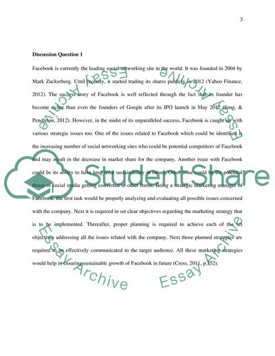 Discussion question 1+2 week 5