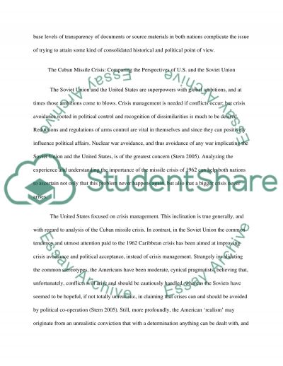 Haiti Essay The Cuban Missile Crisis Of Essay The Cuban Missile Crisis Essay Example The Cuban Missile Compare And Contrast Essay Introduction Example also Persuasive Essay Examples For High School The Cuban Missile Crisis Of Essay Essay Academic Writing Service Argumentative Essay Samples