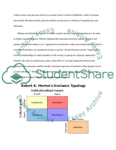 Theoretical Dimensions Involving Criminal Behavior