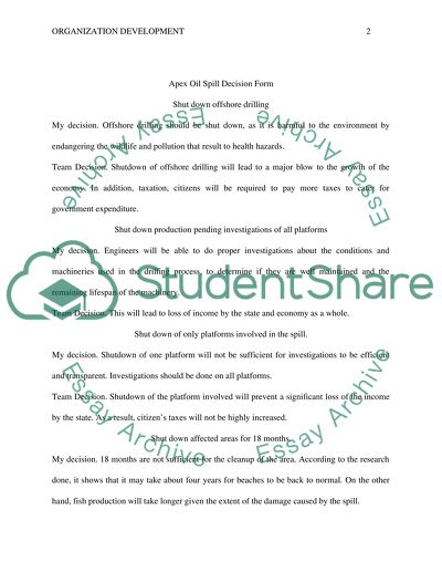 Organization development