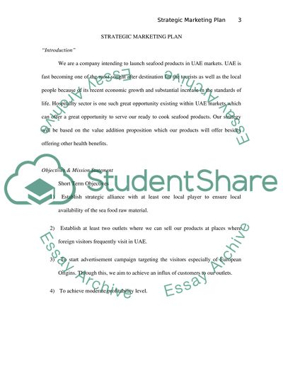 Seafood Products in UAE Markets