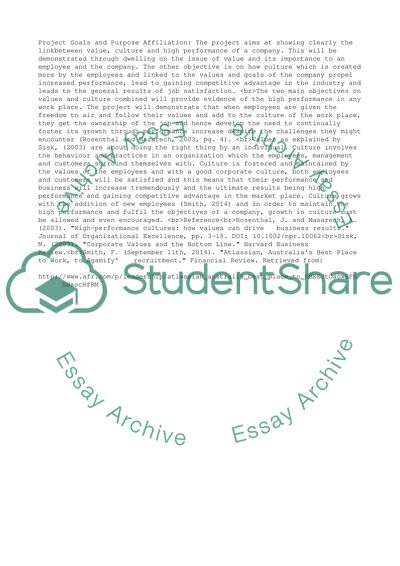 Group Assignment - Project Goals and Purpose