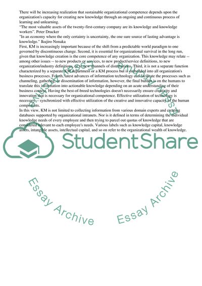 Building a Knowledge Sharing Company