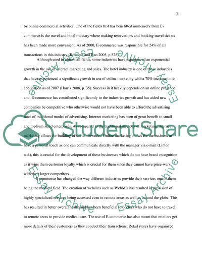 Importance of E-Commerce and Internet Marketing