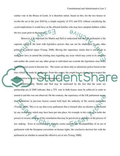 Constitutional and Administrative Law