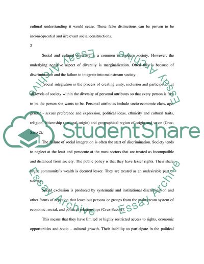 Economics of Race and Gender