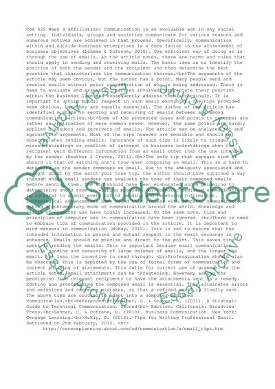 Business andTechnical Communication