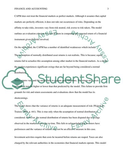 Advance corporate finance