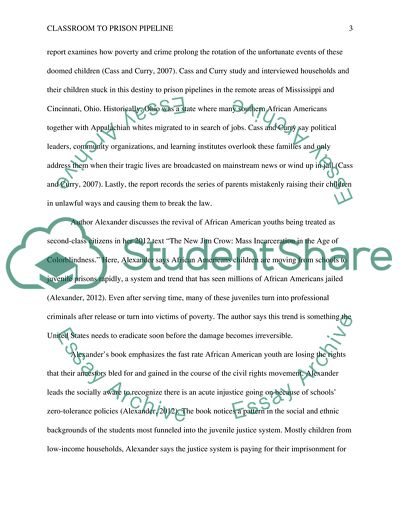 Investigating the Classroom to Prison Pipeline and Ways to Eradicate the Problem