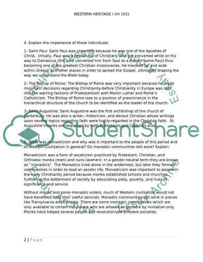 Factors Contributed to the Triumph of Christianity in the Roman Empire