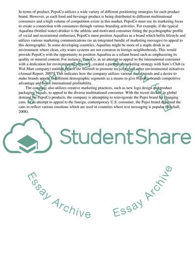 The International Marketing Mix