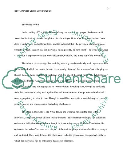 The Concept of Otherness