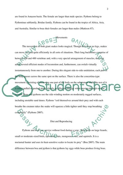 Giant Snakes: Boas and Pythons