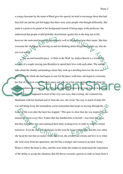 Graduation by Maya Angelou