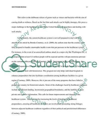 The Issue of Smallpox Bioterrorism