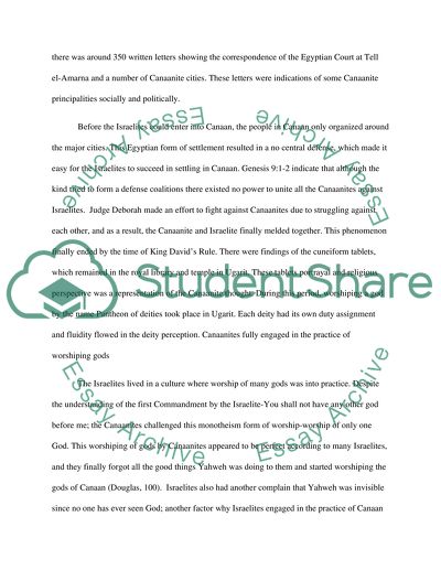 History of the Canaanite Religion