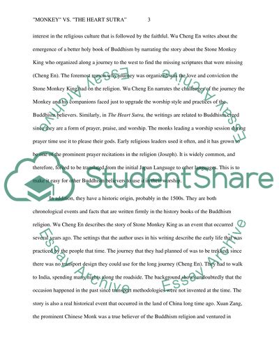 Monkey vs The Heart Sutra