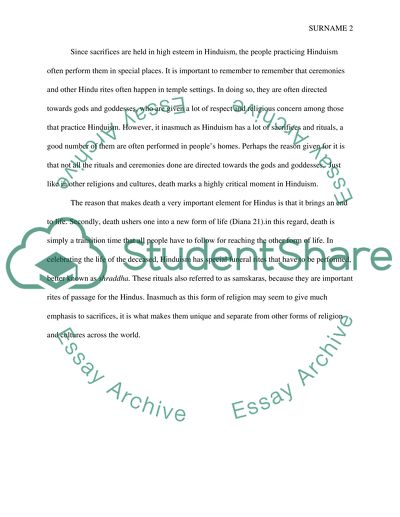 The Visual Dimension of Hindu Rituals