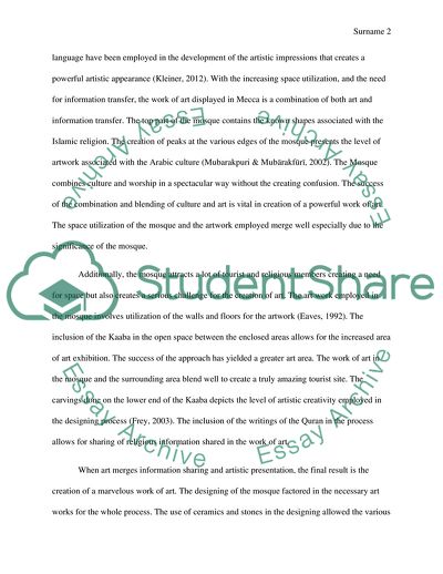 The Aspect of Asian Art and Architecture