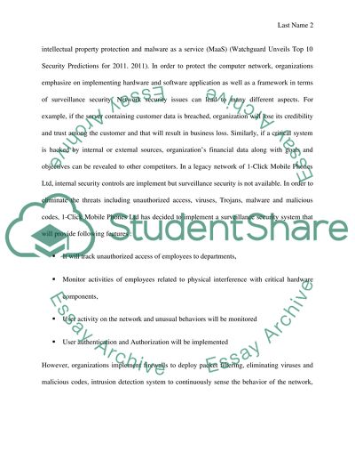 Information Technology: Surveillance Security