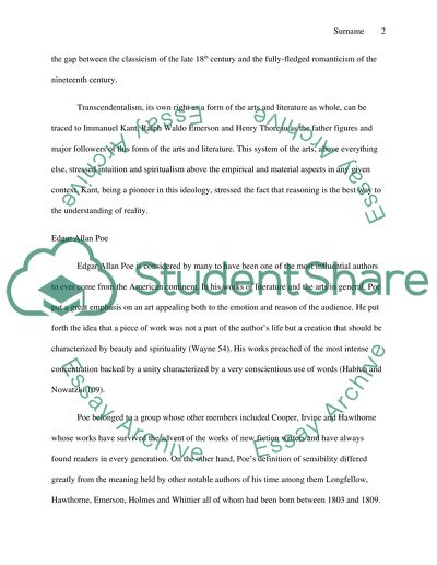Explain the differences between Romanticism and Transcendentalism