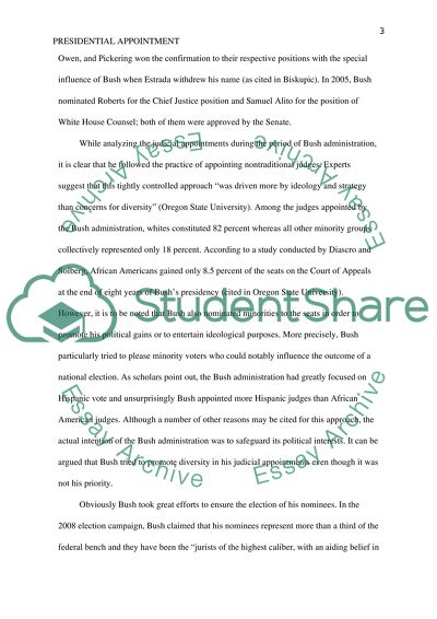Presidential Appointment Analysis