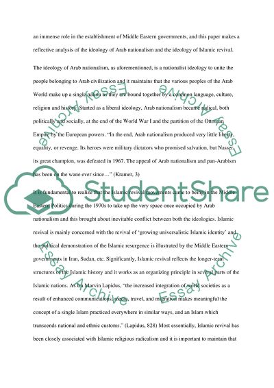 Middle East Politics