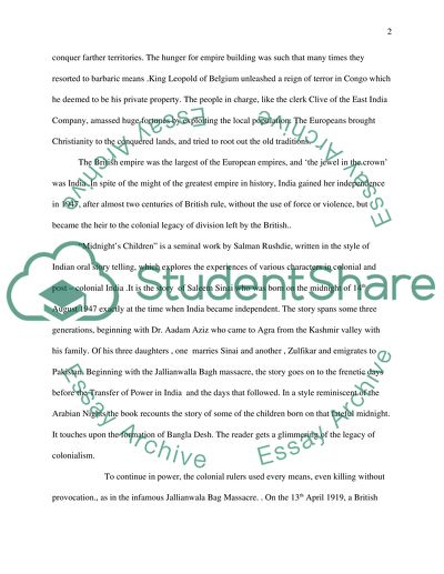 Midnights Children of Colonial Empires