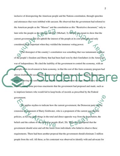 Ronald Reagan: A Time for Choosing