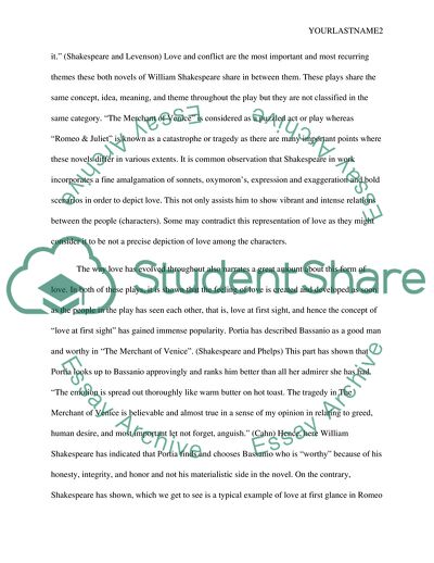 Comparison of William Shakespeares Great Works