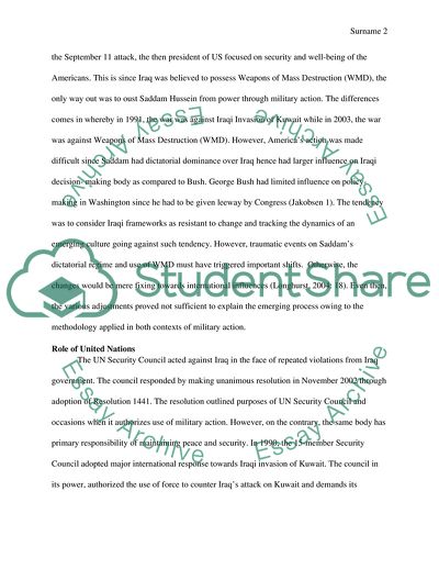 International Crisis: United Nations