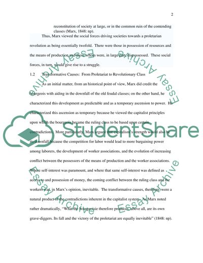 A Communist Manifesto and Social Movements