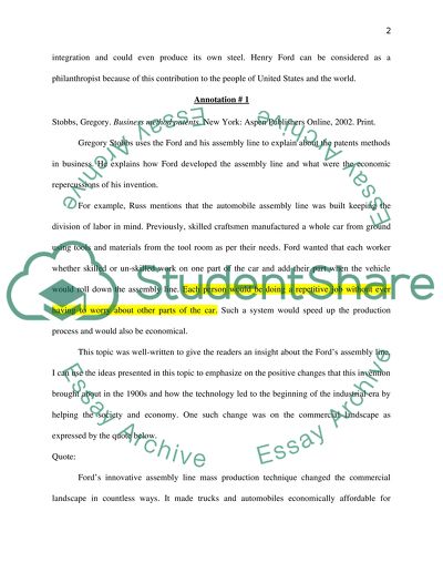 Philanthropy of henry ford