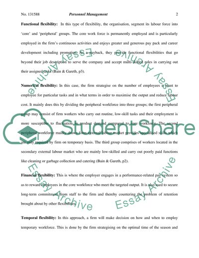 Advantages and Disadvantages of Work Flexibility from the Perspective of Employers and Employees