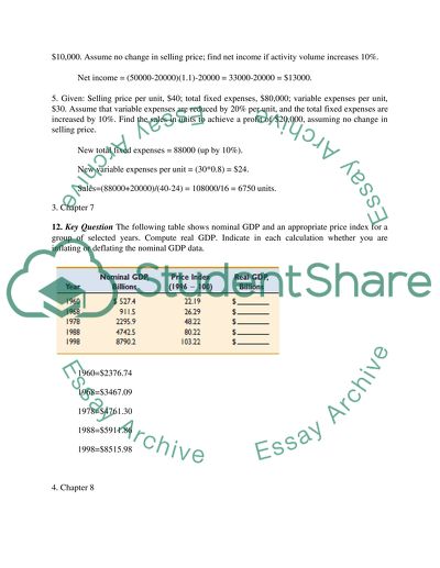 Mathematical Expressions and Order of Operations