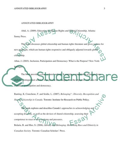 Human Rights and Global Citizenship