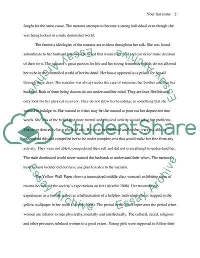 Femininity in The Yellow Wallpaper, and Woman Hollering Creek