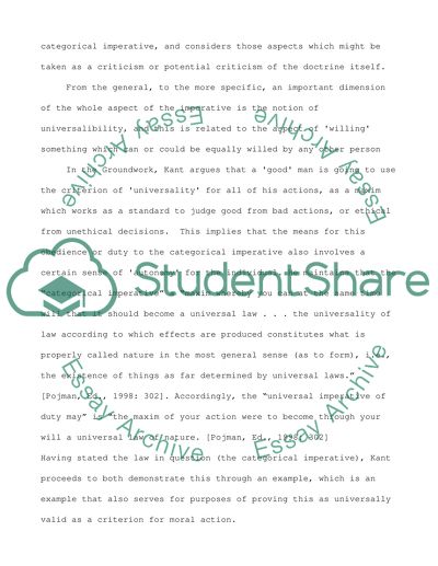 Kant and his Philosophy