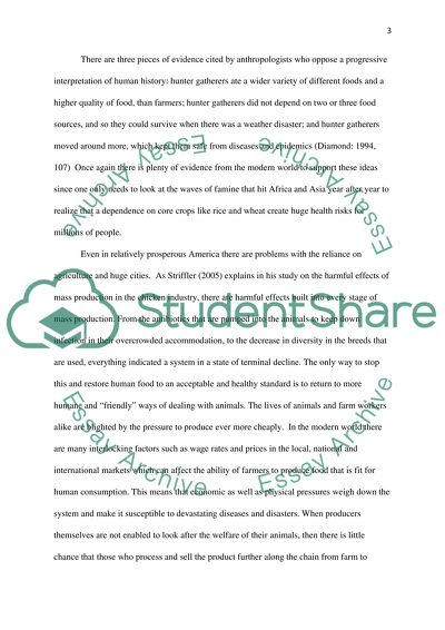 A Critique of the Western Notions of Progress from an Anthropological Perspective