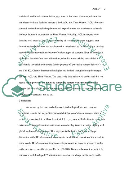 America Online and Time Warner