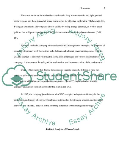 Economics of Business Strategy - Exxon Mobil