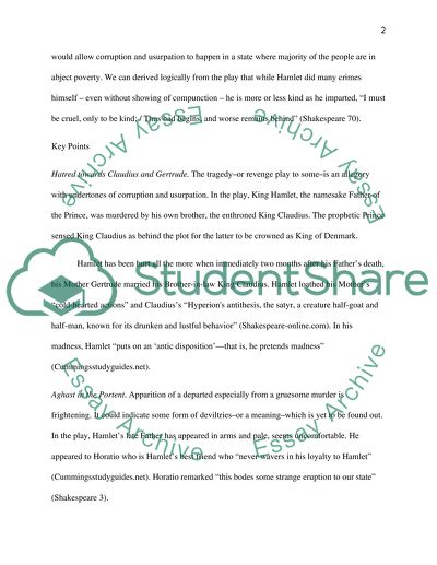 Hamlet, Prince of Denmark (Shakespeare)