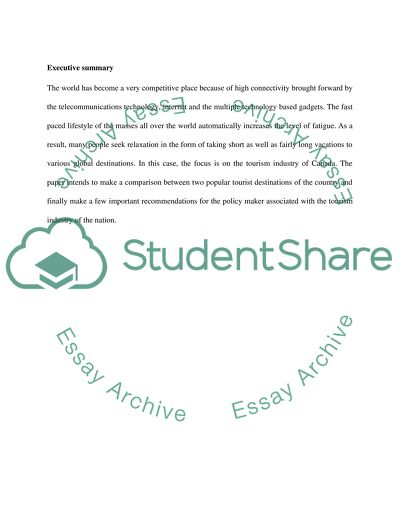Destination Industry - Tourism Planning Environment